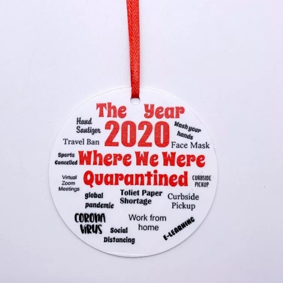 2020 Christmas Tree Ornament Hanging Ornaments - Picture 6 of 16